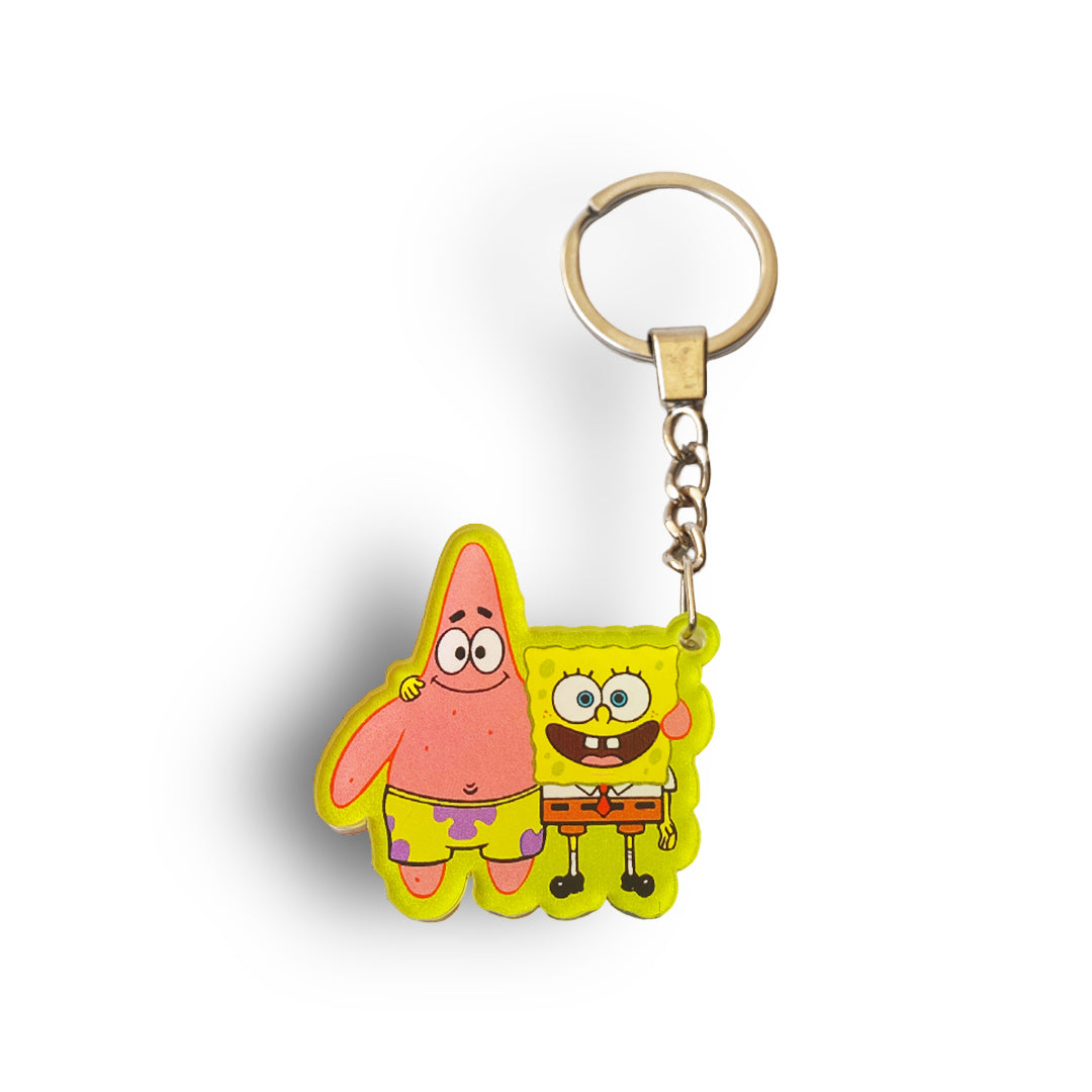 SPONGEBOB & PATRICK ACRYLIC KEYCHAIN