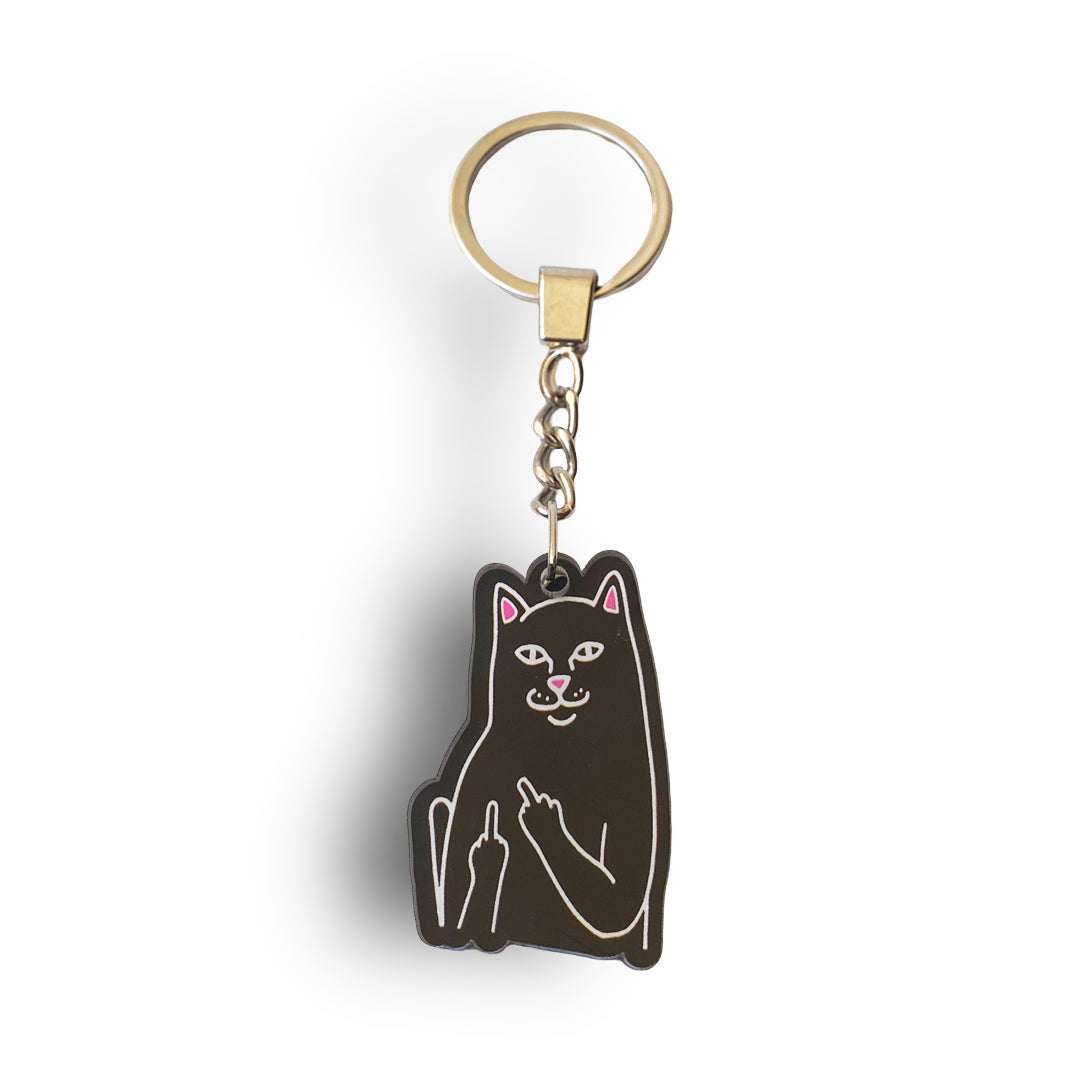 DIRTY CAT ACRYLIC KEYCHAIN