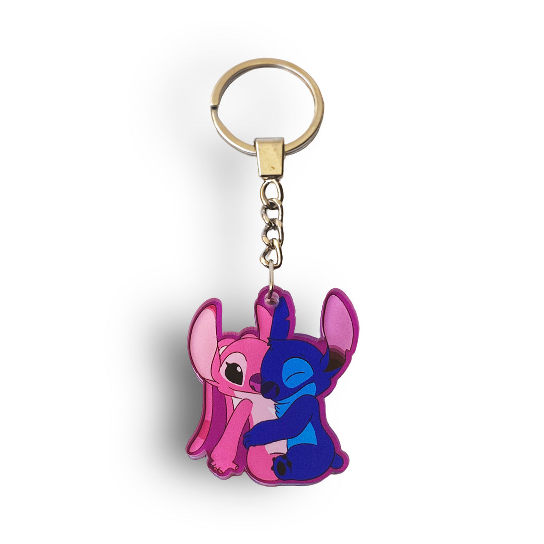 STITCH&ANGEL ACLYRIC KEYCHAIN