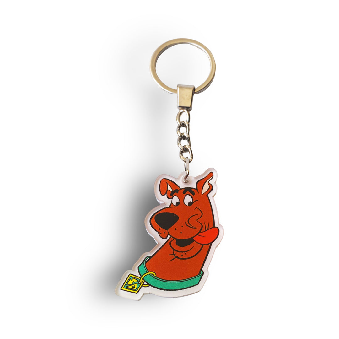 SCOOPY ACLYRIC KEYCHAIN