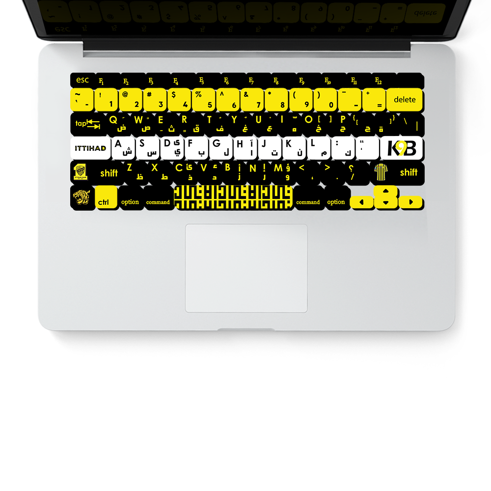 AL-ITTIHAD FC KEYBOARD STICKER