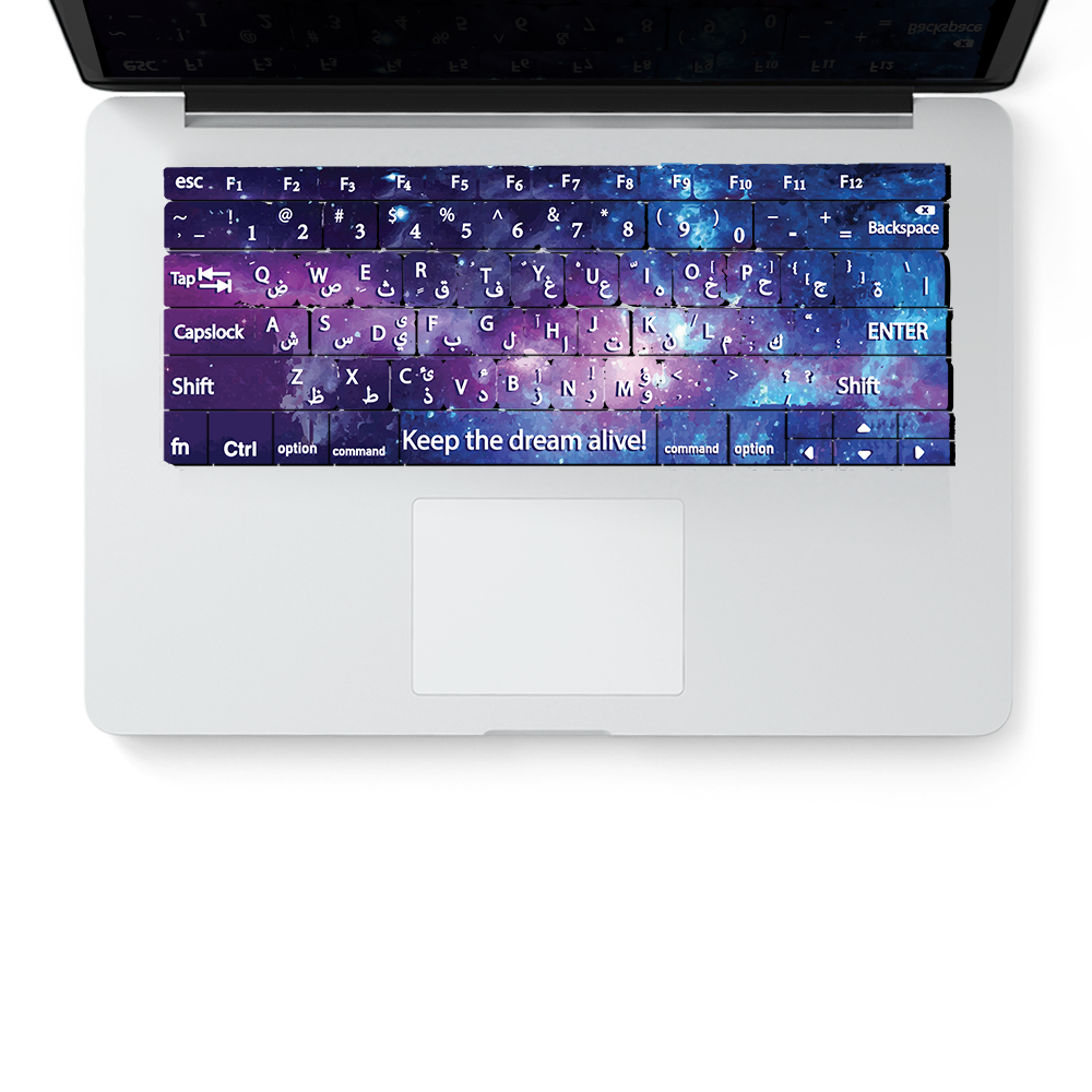 GALAXY KEYBOARD STICKER