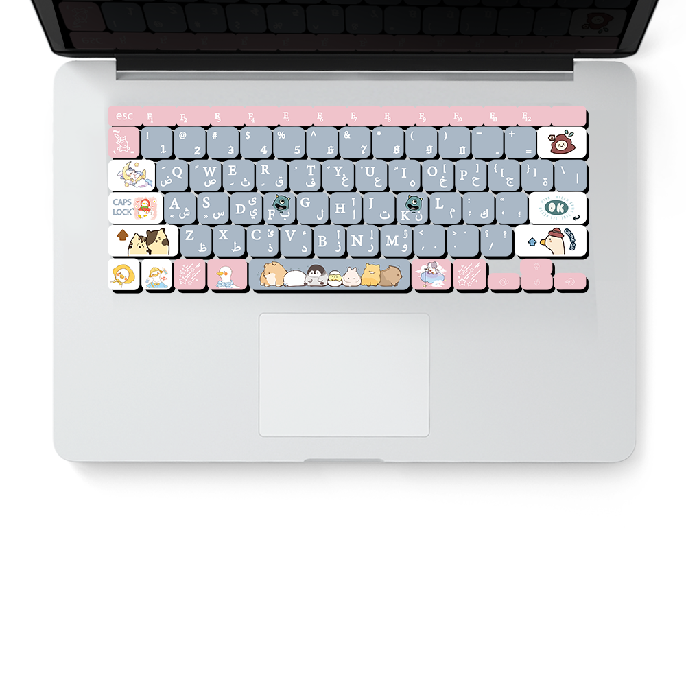 CUTE CAT KEYBOARD STICKER