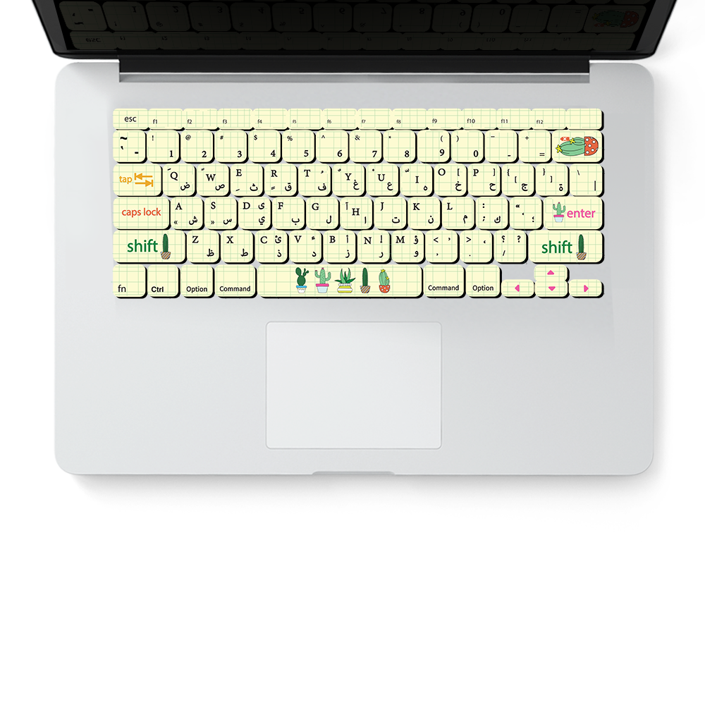 CACTUS KEYBOARD STICKER