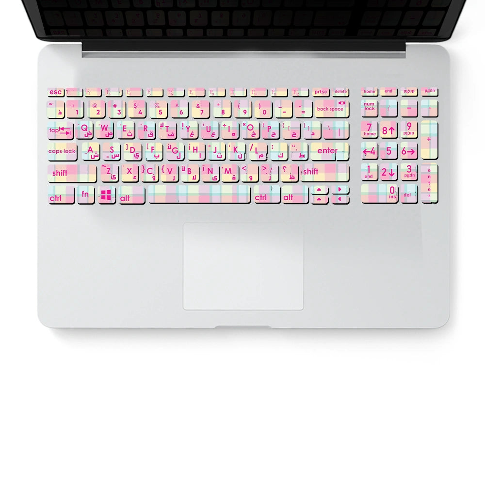 PASTEL KEYBOARD STICKER