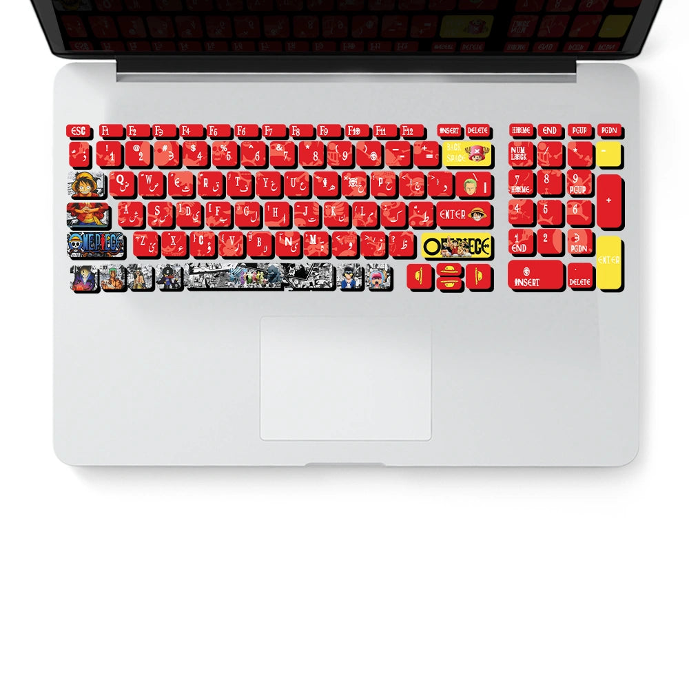 ONE PEICE KEYBOARD STICKER