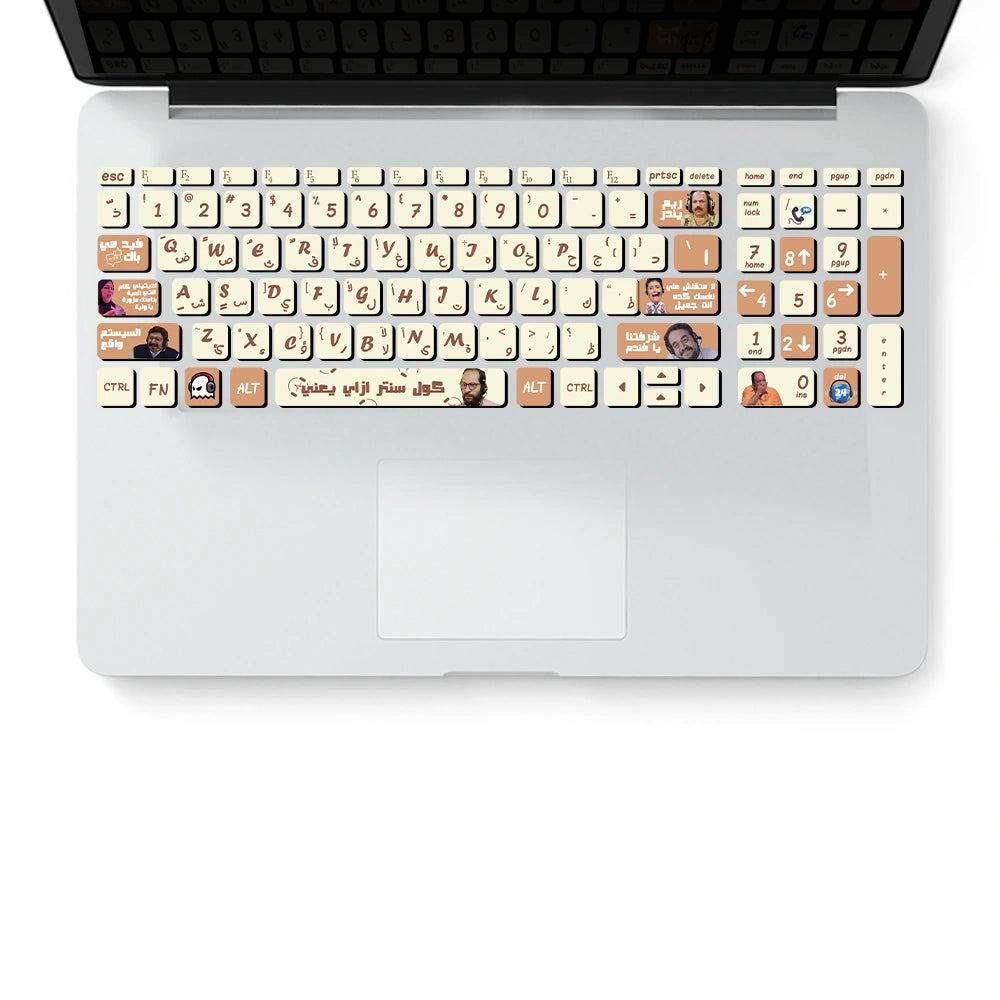 CALL CENTER KEYBOARD STICKER