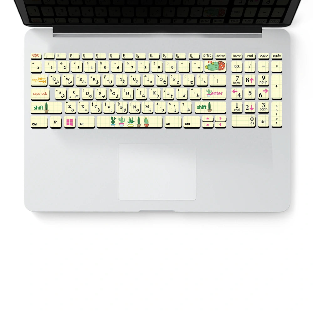 CACTUS KEYBOARD STICKER