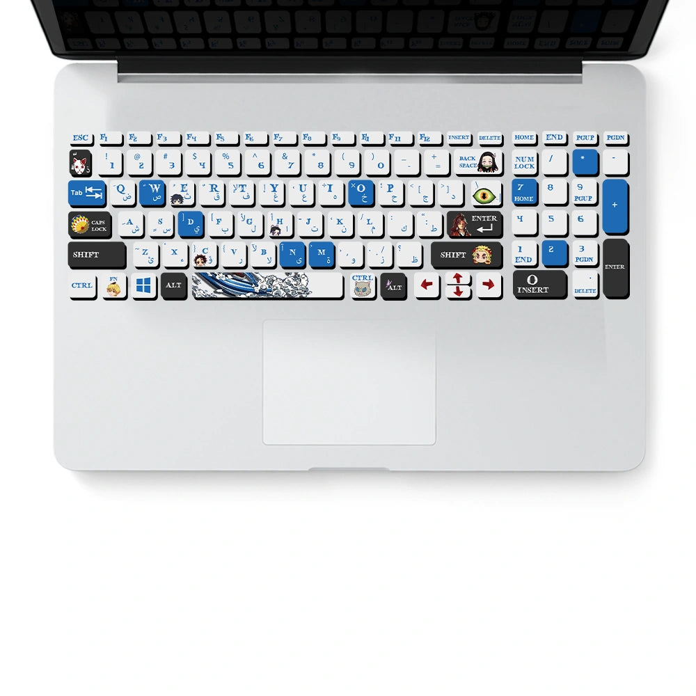 DEMON SLAYER KEYBOARD STICKER