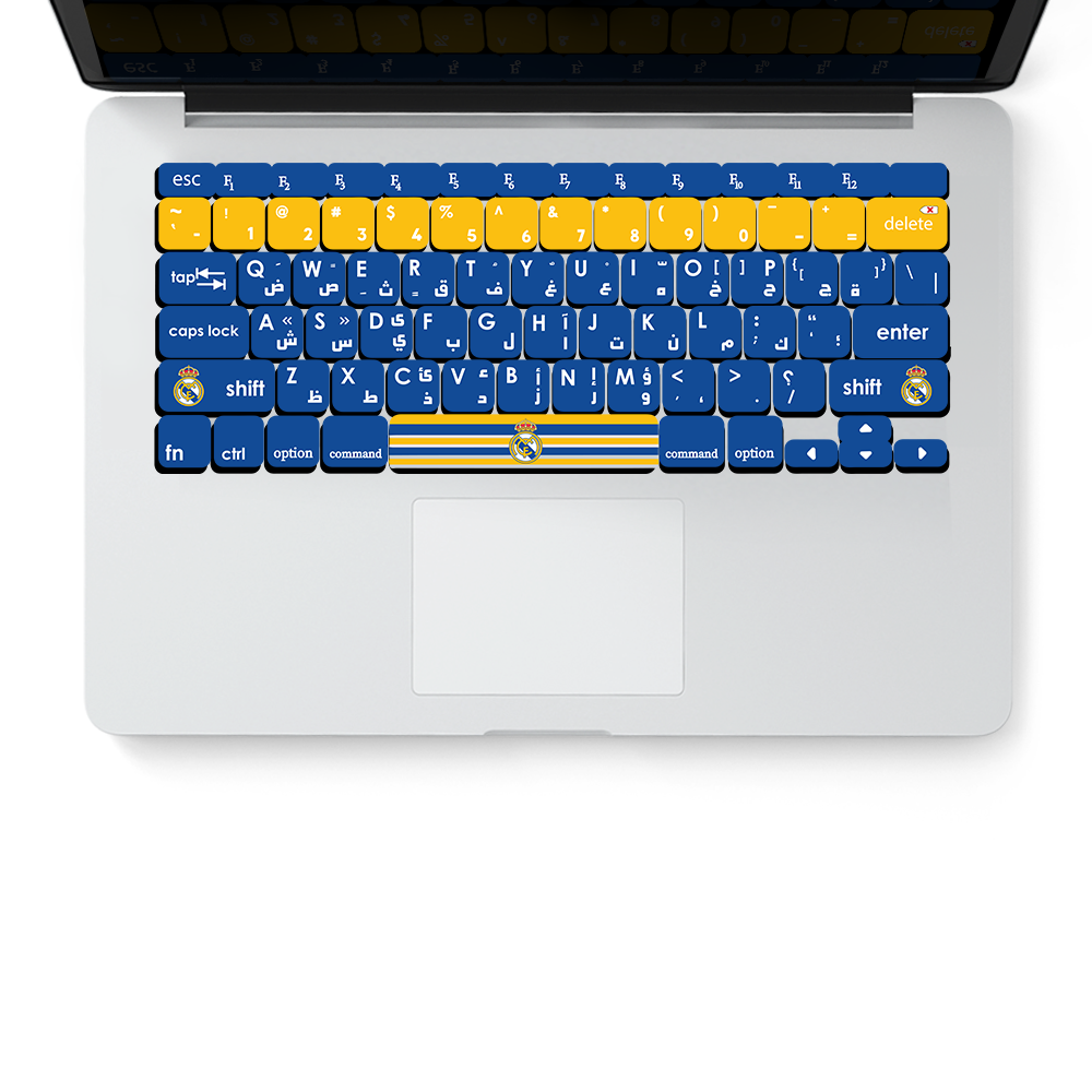 REAL MADRID KEYBOARD STICKER