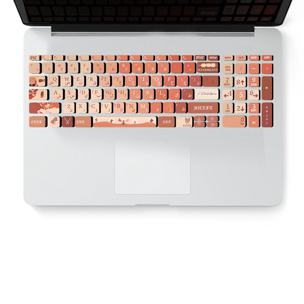 ATTACK ON TITAN KEYBOARD STICKER