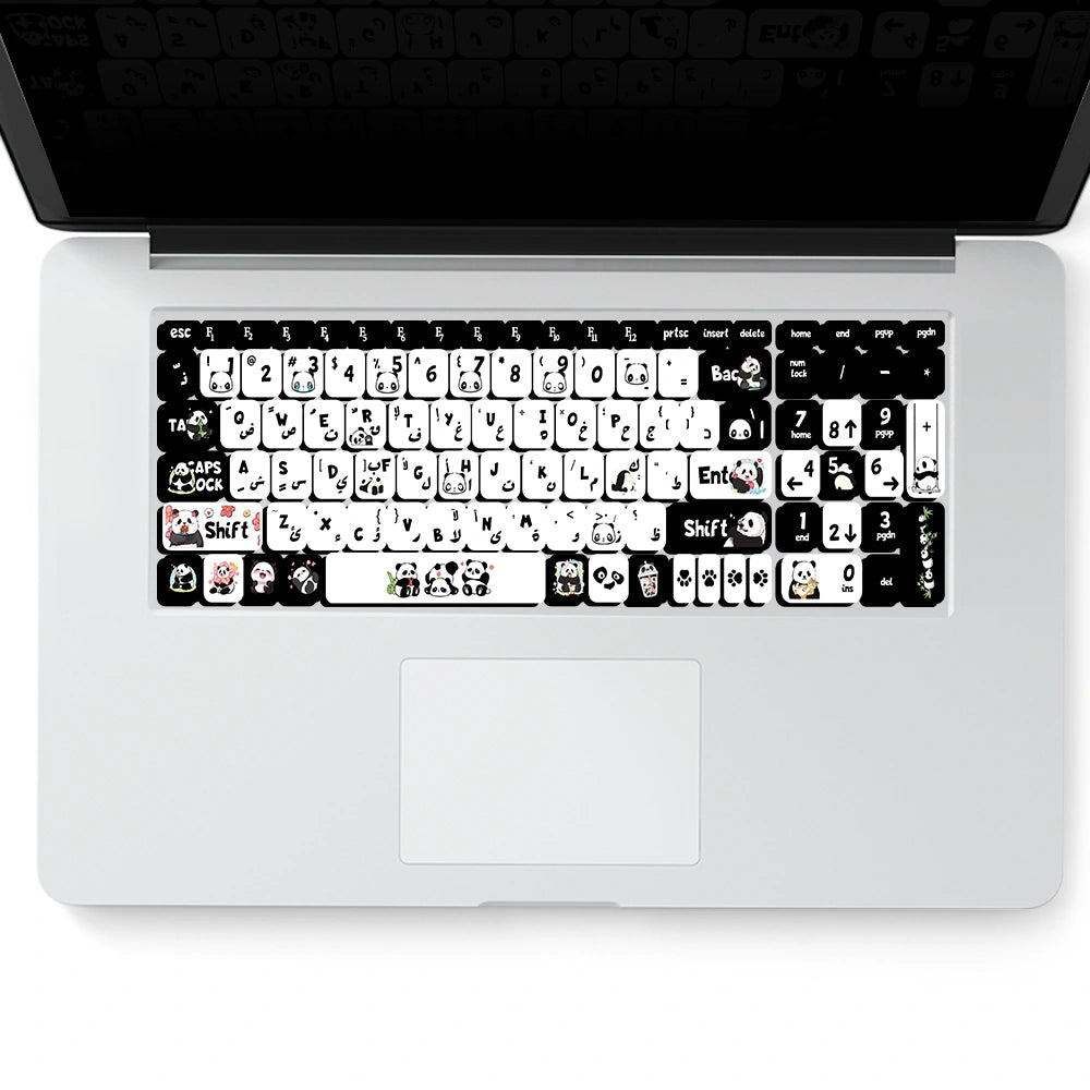 PANDA KEYBOARD STICKER