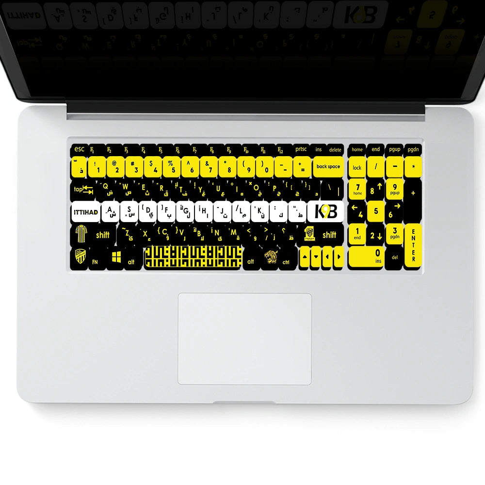 AL-ITTIHAD FC KEYBOARD STICKER