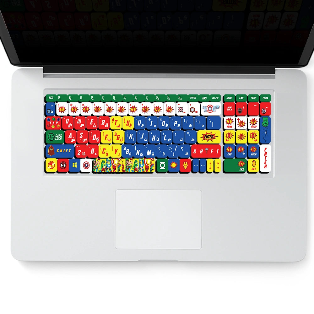 COMICS KEYBOARD STICKER